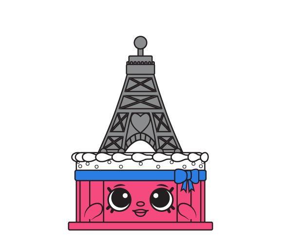 #8-003 - Ella Tower Cake - Rare