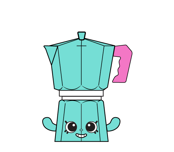 #8-038 - Carlo Coffee Pot - Rare