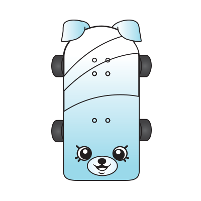#5-002 - Katie Skateboard - Rare