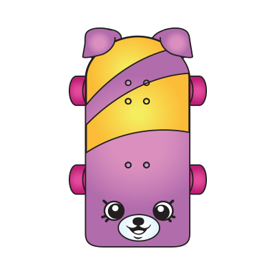 #5-010 - Katie Skateboard - Rare