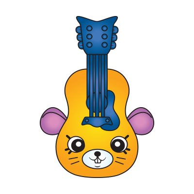 #5-033 - Plucky Guitar - Rare