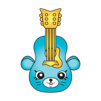 #5-041 - Plucky Guitar - Rare