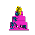 #BB-020 - Wendy Wedding Cake - Exclusive
